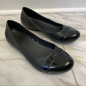 Crocs Cap Toe Ballet Flat Slip On